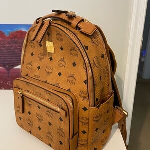 MCM  Visetos handbag backpack medium